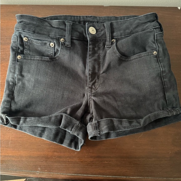 American eagle black denim size 6 - Picture 1 of 3